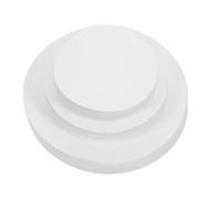 Amosfun 300pcs Qualitative Medium Speed Round Filter Paper for Laboratory Chemical Analysis Oil Testing Funnel Filtration Efficient Fast Flow for Lab and Industrial Use