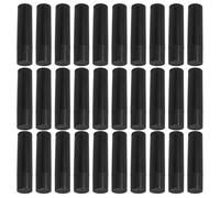 Amosfun 30pcs 5g DIY Empty Lip Balm Tubes Black Plastic Storage Containers for Homemade Lip Gloss and Crayon Lipstick Refillable Tubes for Chapped Treatment
