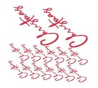 Amosfun 30pcs Christmas Cake Ornaments Paper Toppers for Holiday Desserts Reusable Winter Cake Decorations with Festive Xmas Side Cupcake Designs Baking Supplies for Party Celebration