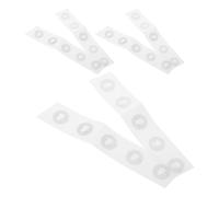 Amosfun 30pcs Small round Programmable Nfc Chip Stickers with Adhesive Back, Rewritable Blank Nfc Tags for Music Sharing, for Office and Creative DIY Projects