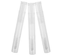 Amosfun 3pcs 5ml Twist Pen Set for Foundation, Cuticle Oil, Lip Gloss with Flocked Brush Tip - Refillable Cosmetic Applicators for Travel and Makeup Touch-up