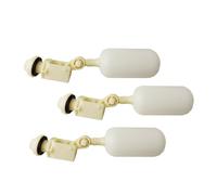 Amosfun 3pcs Adjustable Arm Float Valve Automatic Water Level Controller for Livestock Water Troughs Sheep Horse Goat Cattle Drinking Bowls Weather-Resistant Design