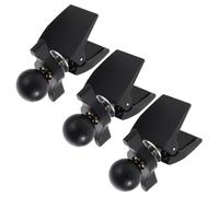 Amosfun 3pcs Ball Head Car Vent Clip Replacement for Wireless Charger Mount Air Outlet Bracket Compatible with Cars Trucks Suvs Compact Versatile Travel Friendly Holder