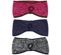 Amosfun 3pcs Ear Warmer Headband Sports Heawraps Protective Headband Circle Style Polyester Cold-proof Covers Ears Winter Wrap for Hiking Autumn 9.24x4.72x0.08in