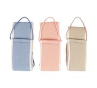 Amosfun 3pcs Exfoliating Back Scrubber Set Lightweight Synthetic Bath Cloth for Deep Pore Cleaning Suitable for Home and Travel Use Random Color