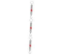 Amosfun 3pcs Portable Spring Scale Handheld Hook Scale for Outdoor and Shopping Compact Mechanical Design No Batteries Required for Weighing Fish and Items