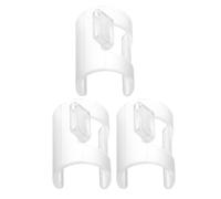 Amosfun 3pcs Pvc Flute Blowing Nozzle Set for Chinese and Bamboo Flutes, Easy to Use Beginner Essential Wind Training Device for Practice and Performance