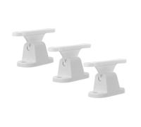 Amosfun 3pcs Rv Door Retainer Catch Kit White T-type Door Stopper for Trailers and Campers Sealing Trailer Car Modification Accessories Easy Installation