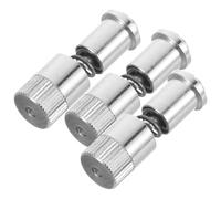Amosfun 3pcs Sewing Machine Spring Foot Clamps Screws Set for Industrial and Home Use, Replacement Presser Foot Clips Compatible with Hidden Zipper and Home Stitching Random Style