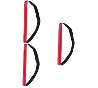 Amosfun 3pcs Stylus Sleeve Cover for Pencil Elastic Band Protective Cover Material Shock-resistant Design Convenient Storage for Touch Pen Red