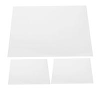 Amosfun 3pcs UV Testing Sheet UV Identifiers High Accuracy Pvc White Cards for Professional and Outdoor Activities