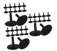 Amosfun 3sets Car Duck Display Rack Simple and Practical Duck Holder for Dashboard Decor Easy to Use Plastic Support with Double Sided Tape 20pcs*3