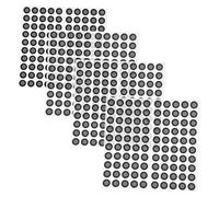 Amosfun 4 Sheet Scanning Tracking Markers Dots Diffuse Reflection Reference Point Stickers for Optical Measurement Industrial Design Medical Research Animation