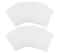 Amosfun 450pcs Thick Square Pearl Texture Cotton Pads Makeup Remover Facial Cleansing Wipes Pure Cotton for Nail Art and Beauty Care