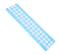 Amosfun 48pcs Eptfe Breathable Film Stickers Filter Paper for Mushroom Bottle Isolation Wide Mouth Mason Jar Lid Pads for Tissue and Cell Culture