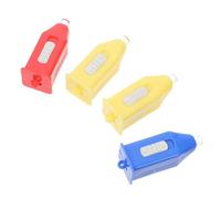 Amosfun 4pcs Anti-Blue Light Test Lamp Set Plastic Detection Light for Glasses Random Colors with Blue Testing Function for Eye Strain Prevention and Screen Protection