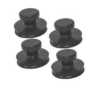 Amosfun 4pcs Double Sided Suction Cups for Buddha Sound Bowl Fish Tank Decorative Bowl Suction Cup