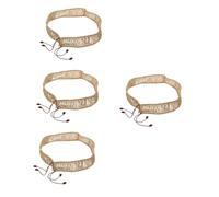 Amosfun 4pcs Handmade Ethereal Drum Rope Decorative Wrapping for Steel Tongue Drum Ethereal Supply