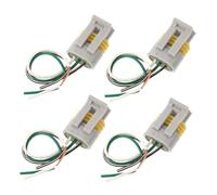 Amosfun 4pcs Ignition Coil Repair Harness with Pin Copper Wire Plug High Performance Electrical Connector for Cars Trucks and Vehicles Versatile Compatibility Strong Conductivity and
