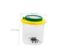 Amosfun 4Pcs Insect Study Tool with Built Magnifier for Backyard Explorer and Viewing Bug Observation Jar Educational Outdoor for Nature Exploration and Entomology Learning