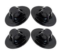 Amosfun 4pcs Kayak Motor Mount Bracket Plastic Motor Holder for Inflatable Boat Outboard Engine Secure Mounting Stand Compatible with Fishing Canoe