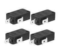 Amosfun 4pcs Micro Switch for Microwave Repair Normally Open Microwave Door Switch