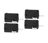 Amosfun 4pcs Microwave Oven Home Appliance Replacement Normally Open Microswitch for Microwave Oven Door Timer Switch Micro Part