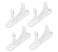 Amosfun 4pcs Plastic Washer Door Striker Easy Install for Washing Machine Reliable Closure for Home Use Compact Door Latch for Front Load Washers