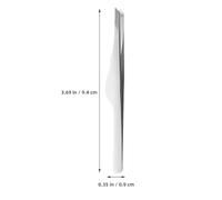 Amosfun 4pcs Precision Stainless Steel Tweezers Set for Eyebrow and Eyelash with Slanted Tips, Matte Black, Rose Gold, Gold Colors, Beauty Accessories for Women’s Facial Hair Grooming