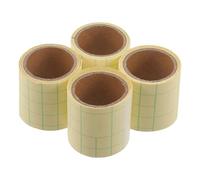 Amosfun 4PCS Transparent Height Chart Wall Decal for Growth Ruler Sticker with Self-Adhesive Removable Design Measuring Chart for Nursery and Living Gentle Walls Portable and Reusable