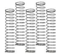 Amosfun 5 Pcs Sturdy Stainless Steel Trumpet Button Springs Replacement Parts Easy to Replace Portable Accessories for Trumpet Maintenance and Repair