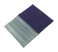 Amosfun 50 Sheets A6 Sun Print Paper Kit Blue Cyanotype Photographic Paper High Sensitive Solar Activated Art Drawing Tool for Classroom Craft Projects