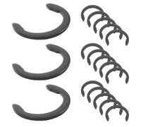 Amosfun 50pcs Heavy Duty Spring Steel Circlip Retaining Rings Compatible with Cricut Maker Rubber Roller Shaft Locking Clips for Precise Feed and Stable Crafting Performance