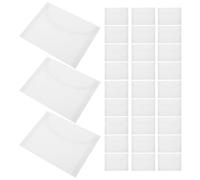 Amosfun 50pcs Pre-Folded Translucent Vellum Paper Wedding Invitation Envelopes with Silky Finish and Elegant Clean Design, for Party and Anniversary Handmade Card Covers