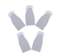 Amosfun 5pcs Disposable Airplane Seat Covers Non-woven Protective Cushion Covers Quick Install Fit for Planes Cars Trains and Buses Convenient Portable Storage