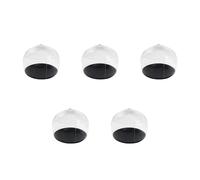 Amosfun 5pcs Inflatable Hat Display Holder- Shape-Retaining Cap Cleaner & Space-Saving Storage for Home, Travel, Hat Shops - for Baseball Caps, Adjustable PVC Stand