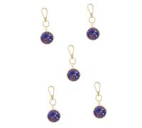 Amosfun 5pcs Key Ring Watch Decorative Nurse Watch Keychain Hanging for Nurses Backpack Keychain