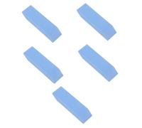 Amosfun 5pcs Kitchen Limescale Eraser Water Stains Removing Scrub Sponge Stainless Steel Decontamination Wipe Bowl Remover for Dish Cleaner