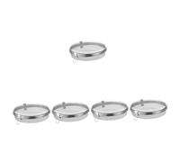 Amosfun 5pcs Mesh Dishwasher Basket Stainless Steel Dishwasher Bottle Parts Basket Capacity Storage
