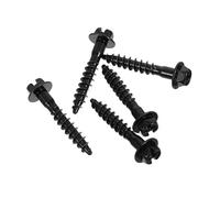 Amosfun 5pcs Metal Air Filters Box Retainer Screws for Vibration Resistant Automotive Grade Intake Mounting Bolts with Fine Surface Finish Weatherproof Fasteners for Stable Air Filter