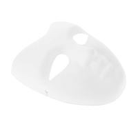 Amosfun 5pcs Paper Masks DIY Paintable Blank Face Masks for Halloween Masquerade Party Crafts Safe Lightweight Comfortable Design