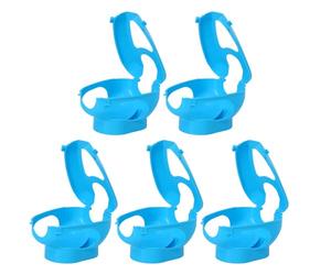 Amosfun 5pcs Plastic Pigeon Holder for Managing Bird Health inside The Pigeon Coop Lightweight Thickened Carrier Supportor with Minimal Bird Movement