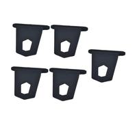 Amosfun 5pcs Rubber Rv Awning Hooks Hanging Hangers for Campervan Caravan Awning Accessories Compact Lightweight Design with Smooth Edges for Secure Attachment and Clothing Protection