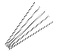 Amosfun 5pcs Stainless Steel Thermal Conductivity Rods Heat Transfer Experiment Tools for Physics Laboratory School Science Demonstration