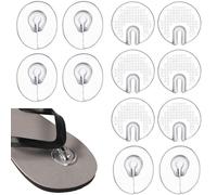 Amosfun 6 Pairs Non-Slip Soft Pu Toe Guards and Heel Protector Stickers for Men and Women, Silicone Cushions for Flip Flops and Sandals, Comfortable Foot Pads to Prevent Blisters
