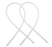 Amosfun 6 Pcs Silicone Frameless Windshield Wiper Refills Durable High Temperature Resistant Replacement Wiper Strips for Clear Quiet Front Car Windscreen Visibility