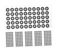 Amosfun 6 Sheets Scanning Marker High Reflective Reference Points for Accurate Scanner Marking in Reverse Engineering and Inspection Thick Reflective Film Stickers