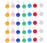 Amosfun 60pcs Christmas Ball Pendant Creative Hanging Balls Tree Hanging Delicate for Xmas Home Pendant Xmas Supply