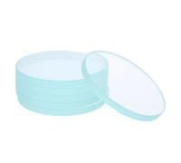 Amosfun 6pcs 3-inch round Tempered Glass Replacement Cover for Water Meter - Antifreeze Water Gauge Glass Topper for Industrial Flowmeters