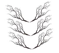 Amosfun 6pcs Artificial Coral Branches Fake Deer Antlers Dried Tree Twig Stems Realistic Texture Lightweight Home Wedding Halloween Decoration